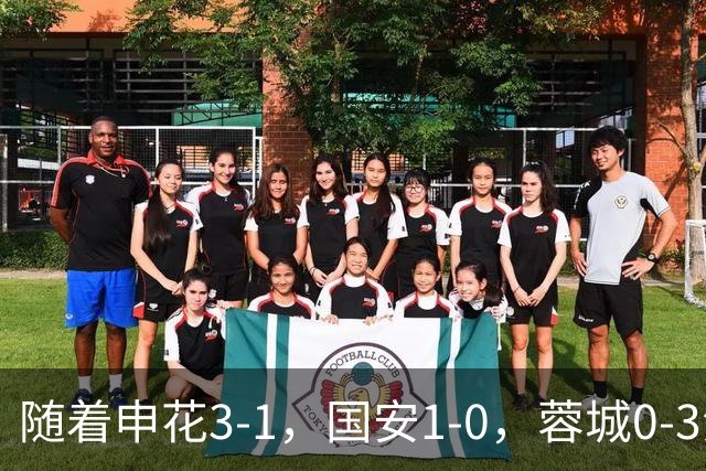 随着申花3-1，国安1-0，蓉城0-3海港，积分榜更新：争冠保级生变